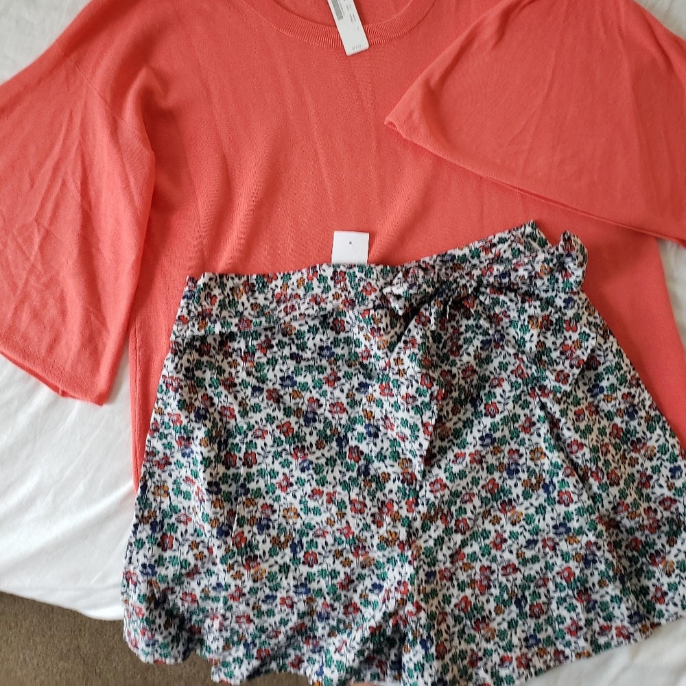 J.Crew Factory High Waisted Shorts NWT